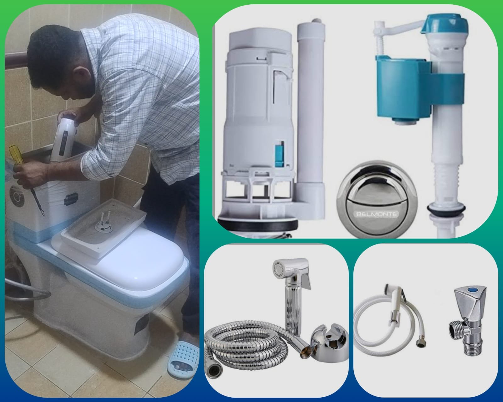 Bidet installation in Doha